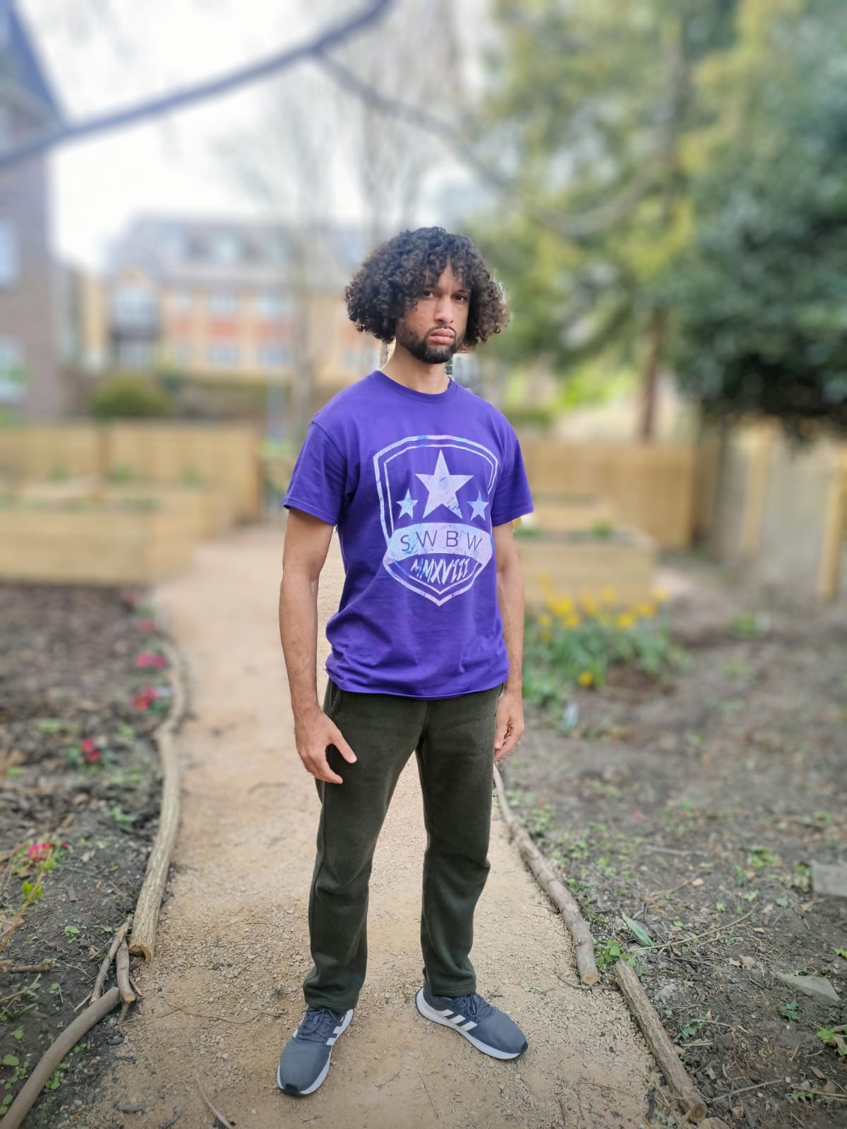 Abstract Crest T-Shirt