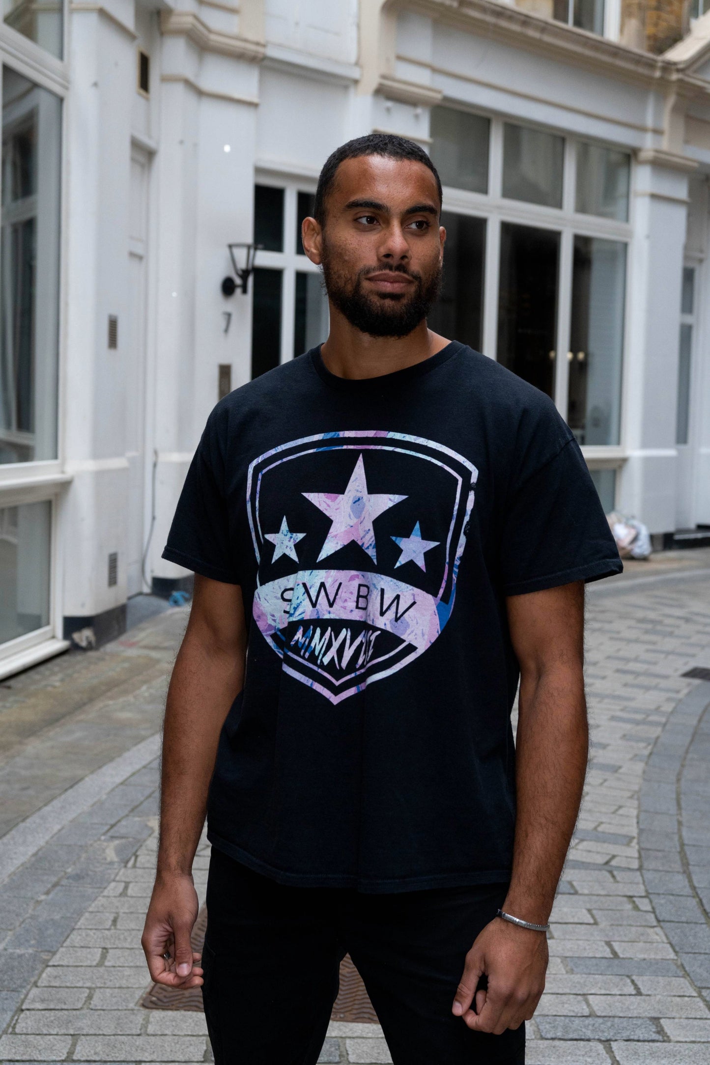 Abstract Crest T-Shirt